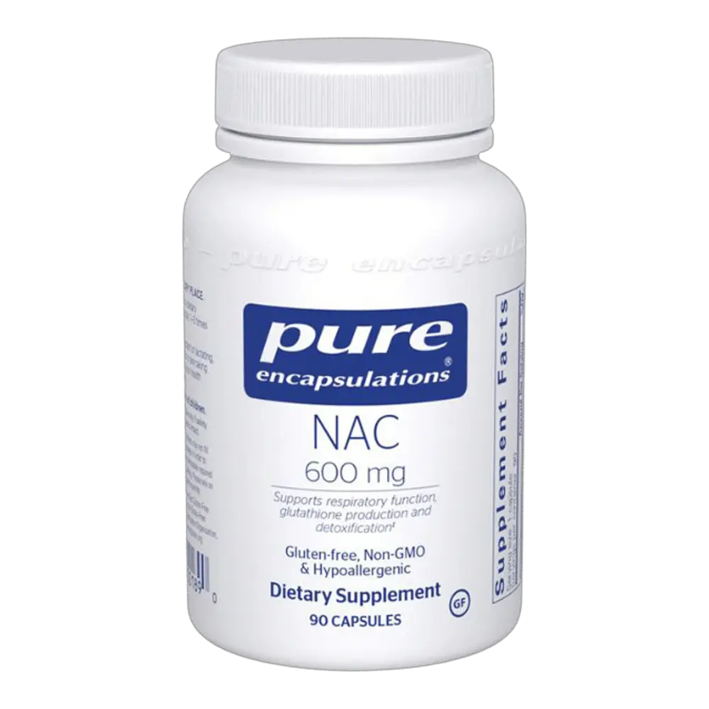 Pure Encapsulations NAC 600mg (90 capsules)