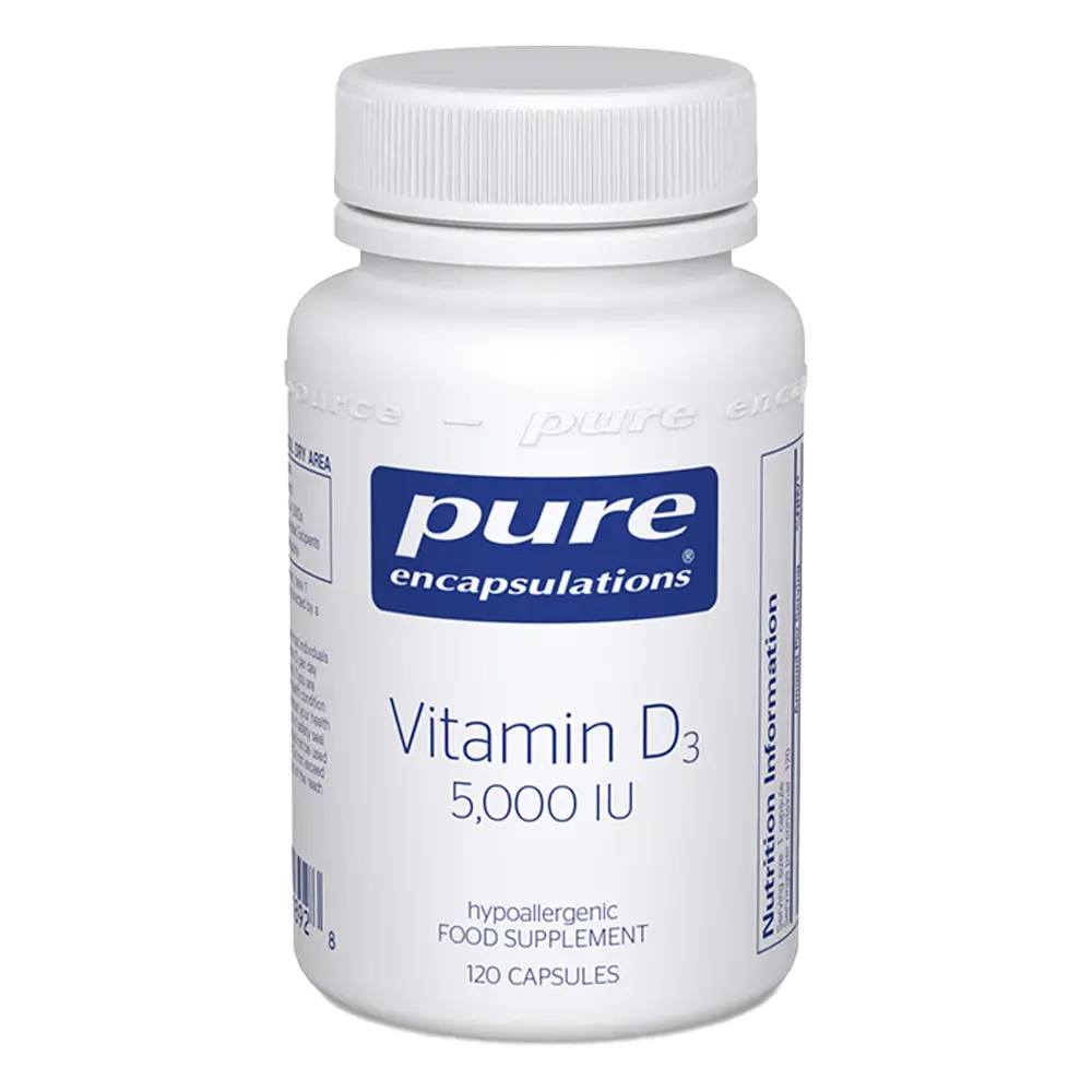 Pure Encapsulations Vitamin D3 5,000iu (120 capsules)