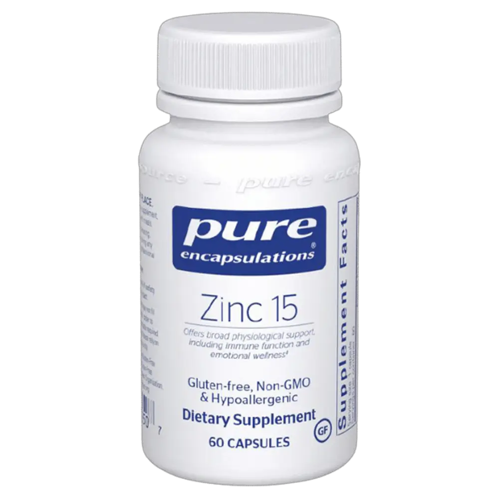 Pure Encapsulations Zinc 15 (60 capsules)